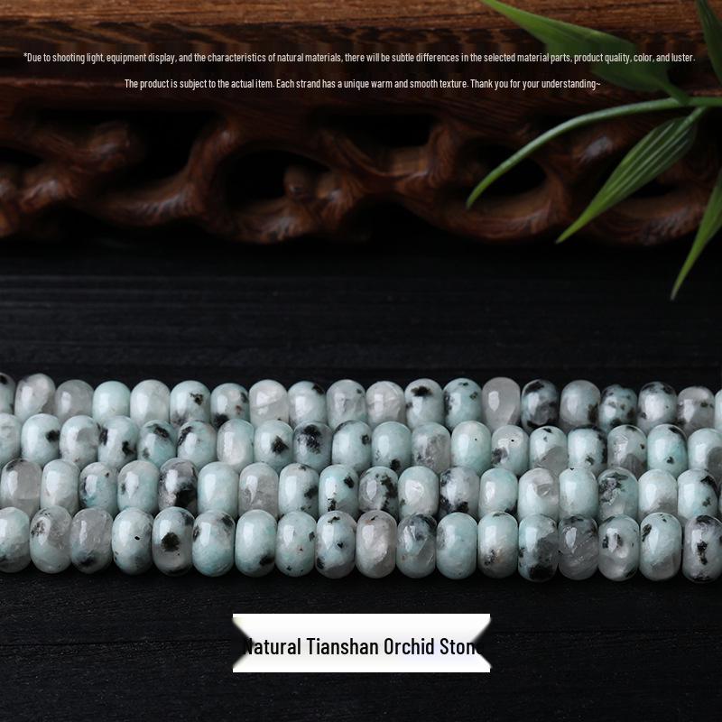 8x5mm Chalcedony Crystal Agate Natural Stone Abacus Beads for DIY Jewelry Necklace/Bracelet