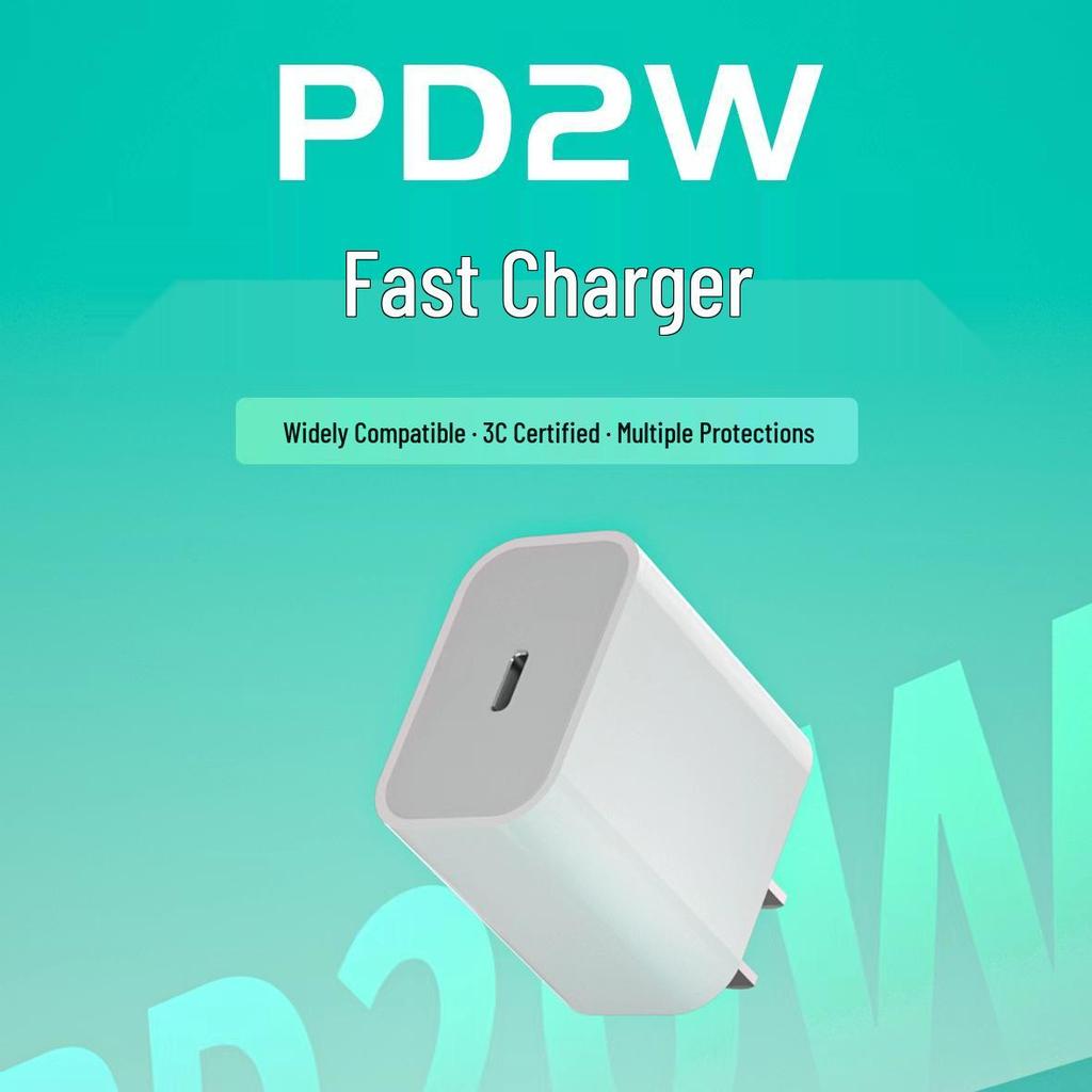 PD20W Fast Charger for Apple X-15PM, 3C Certified, Type-C Port, 20W