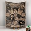 Paul McCartney Tapestry Wall Hanging, Beatles Legend Retro Poster Art, Music Wall Decor for Bedroom Living Room Dorm