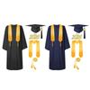 4Pcs/Set Graduation Stole Sash Graduation Robe Set with Tassel Doctor Gown Bachelor Gown  Graduation