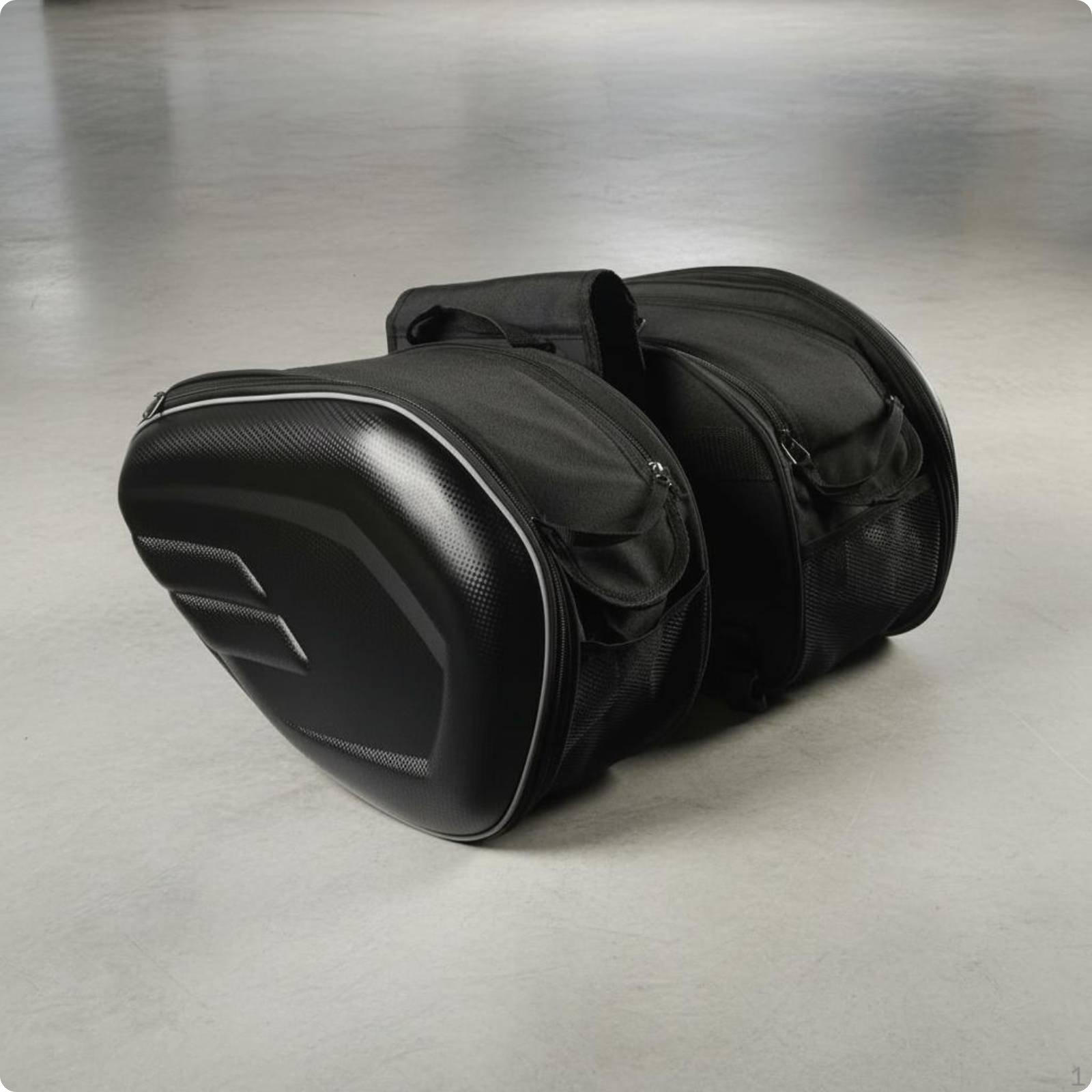 Waterproof Motorcycle Saddlebag Large Capacity Motorbike Travel Saddle Bag Versatile