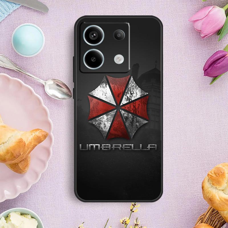 Umbrella Corporation Case For Xiaomi Redmi Note 14 9 10 11 12 13 Pro 12S Cover For Redmi 15 15C 13C 12C 10C 14C