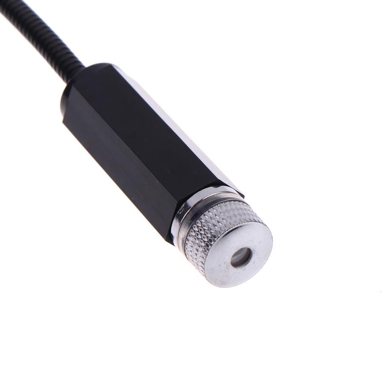 Car Roof Star Light Mini Led Atmosphere Lamp Auto Interior Star Night Projector Usb Plug And Play Ceiling Decorative Lamp Red