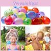 Sommerliche Gartenparty-Streiche: Luftballonbomben, Kinder spielen im Wasser, Spielzeug