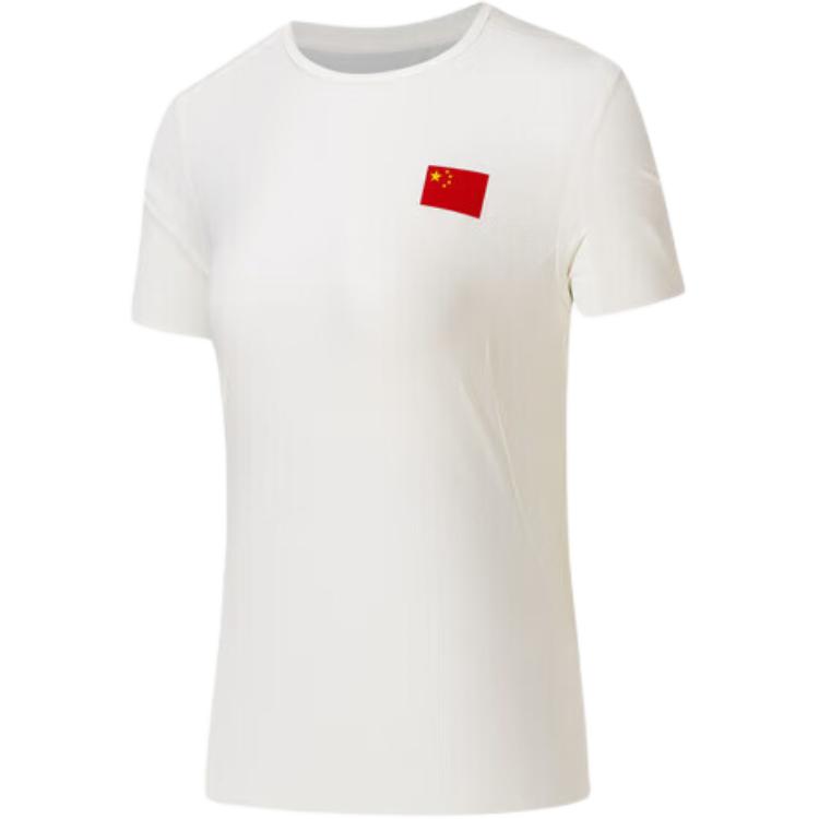 

Anta Champion All-Weather Series Simple Casual Versatile Round Neck Short Sleeve T-Shirt Women T-Shirts 162620111-1 S