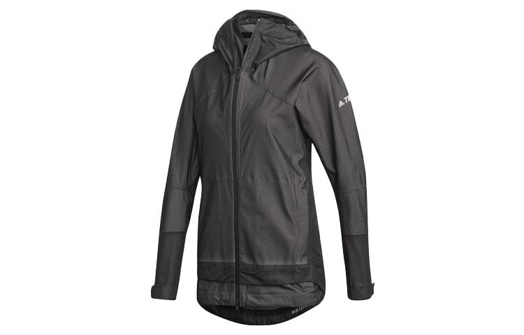 Adidas ESSENTIALS Jackets Women s Black Hooded Moderate DZ0796 S