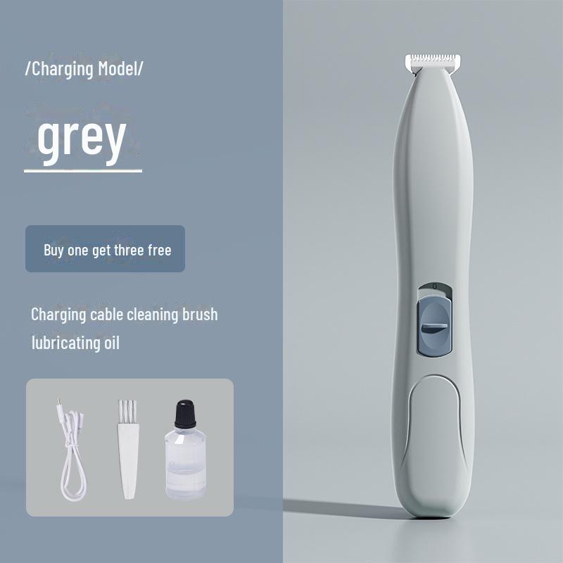 Elektrischer Tierhaarschneider: Pfotenrasierer und Krallenschneider für Katzen und Hunde.