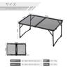 TIMBER RIDGE Outdoor Table, Camping Table, Mesh Table, Folding Table, Low Type, Camping Equipment, Lightweight, Compact Storage, Solo Table, Mesh,