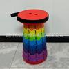 OEING Portable Adjustable Telescopic Folding Stool