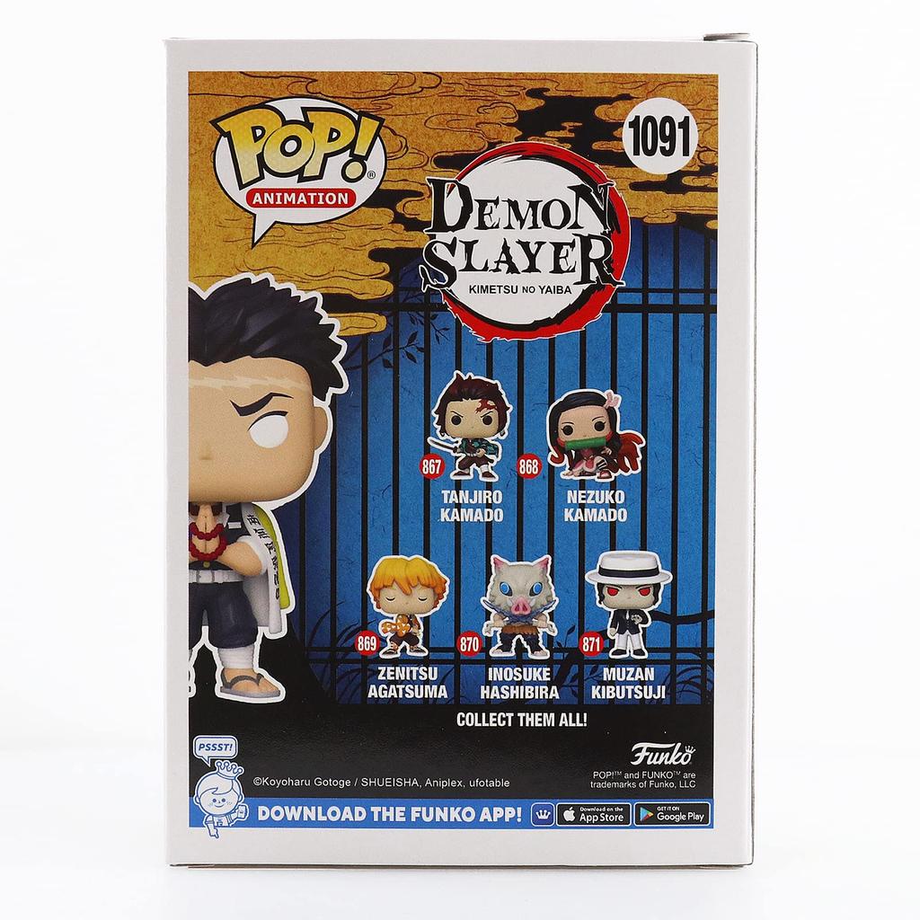 Funko Demon Slayer: Kimetsu No Yaiba Pop! Animation Gyomei Himejima Vinyl Figure Hot Topic Exclusive