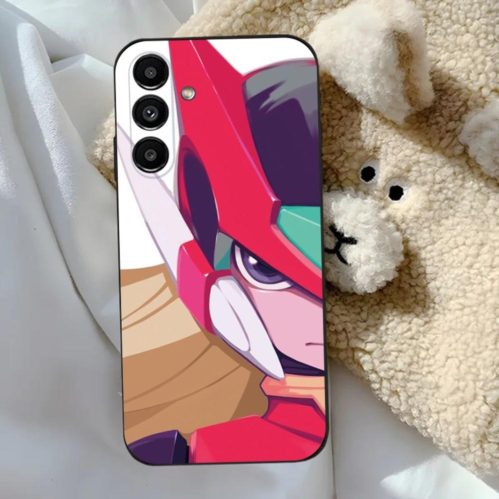 

Game M-Megaman R-Rockman Phone Case For Samsung S24,23,22,30,21,10,9,Ultra,Plus,Lite,FE,5G Black Soft Case Samsung S24