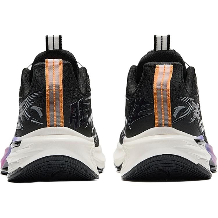 Anta Kids Hailang GS3 Fabric Mesh Resilient Technology Slip-On Rotating Buckle Lightweight Shock Absorbing Low-Top Running Shoes 312445508-6