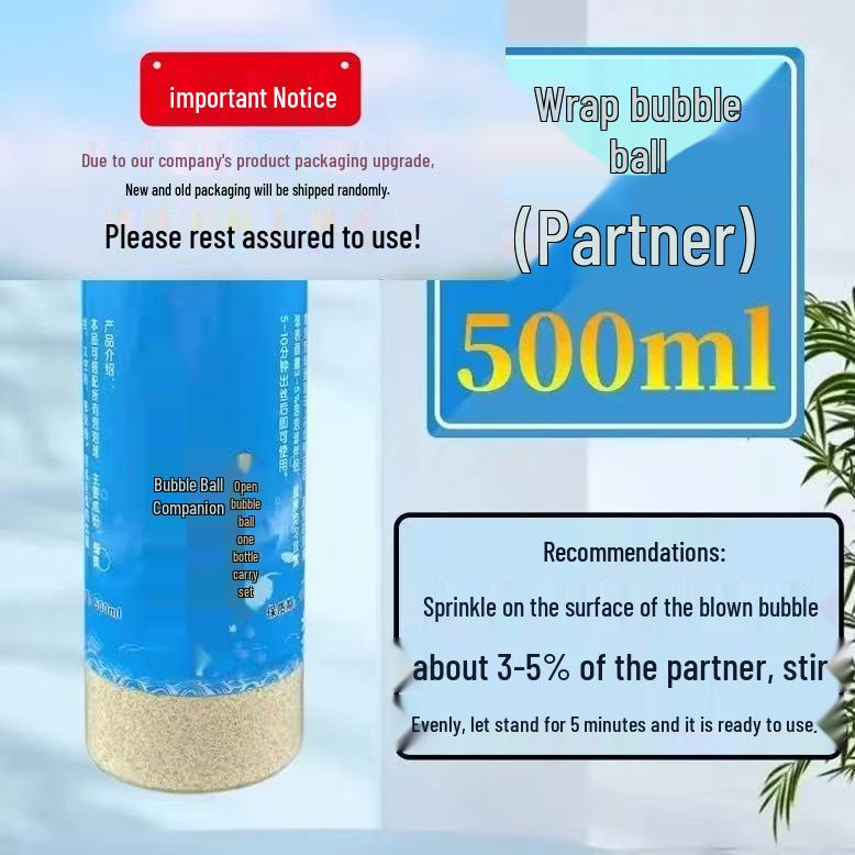 Bubble Ball Zes-in-één Visvoer Additief: Zwarte Put Wild, Kleverig, Kwallen, & Karper Poeder