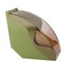 Acrylic Coffee Filter Holder with Lid Fan Shaped Filter Paper Dustproof Storage Box Dispenser