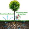 1/5/10PCS Non-Woven Tree Mulch Ring Degradable Tree Protector Mat Reusable Tree Weed Barrier for Weed Control Root Protection