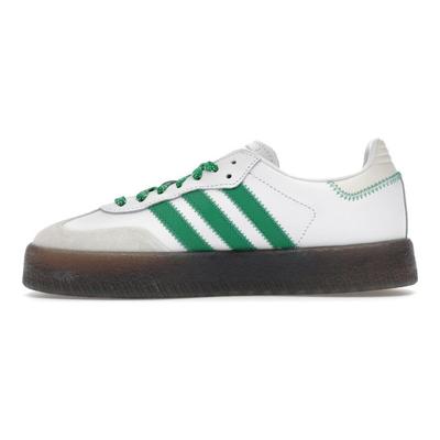 Sambae Bianco Verde Gomma Sneakers da Donna Bianco Nuvola Bianco Sporco IE9105