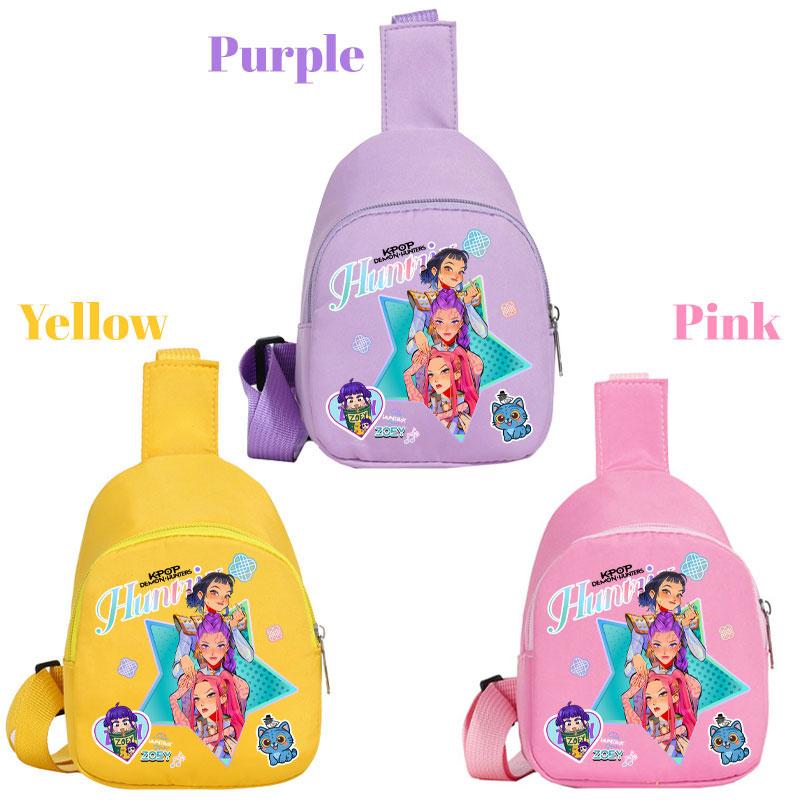 For kpop Shoulder Backpack Chest Bag K-pop Diagonal Cartoon Student Classic Lightweight Girly Gift Storage travel crossbody bag