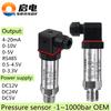 G1/4 Drucksensor 0,1 bar/5 bar/100 psi/100 kPa Öl Wasser Gas Druckmessung 4-20 mA 0-10 V RS485 0,5-4,5 V Drucktransmitter