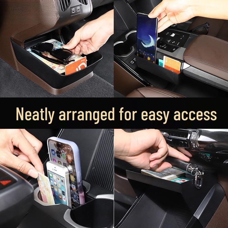23-24 BMW X1/iX1 Úložný organizér do středové konzole s držákem na telefon