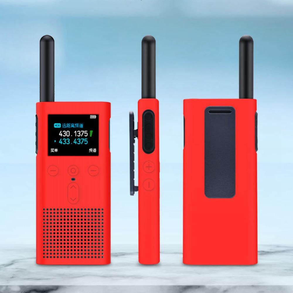 Wear-resistant Soft Case Silicone Mobile Radio Skin for Xiaomi Walkie Talkie 2S Outdoor