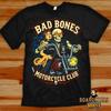 Motorcycle T-shirt Bad Bones #01