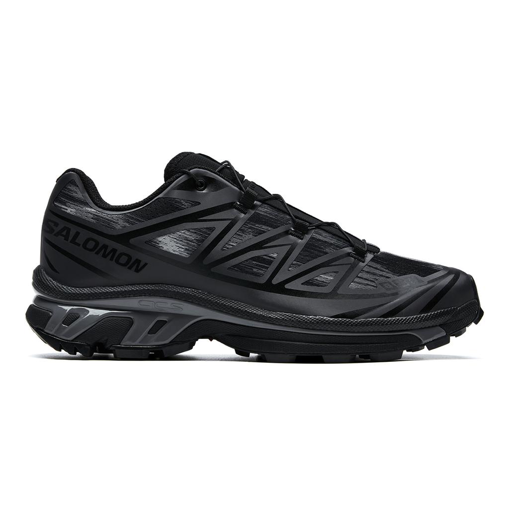 SALOMON XT-6 Czarne Kamuflaż Asfaltowy Unisex Trampki Castlerock L47780500