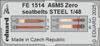 eduard Zoom Series Zero Fighter Type 52 Seatbelt Stainless Steel Fine Plastic Model Parts EDUFE1514 1/48 (For Molds) (Airplane)