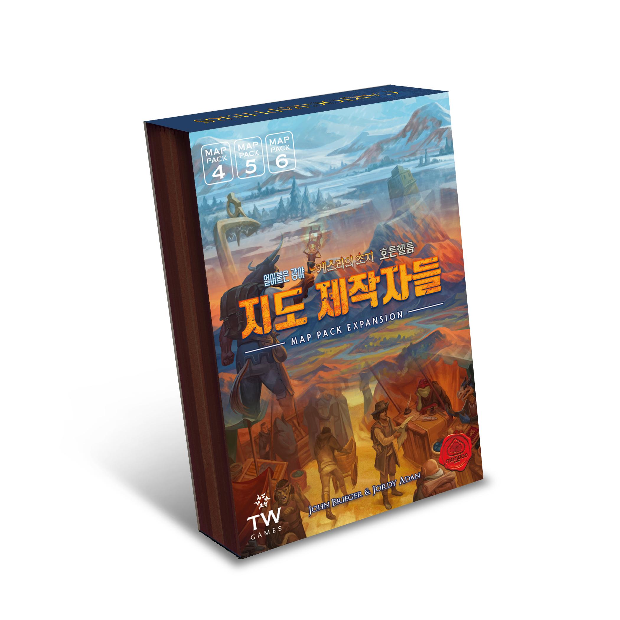 Картографы Набор Карт 3-упаковка Дополнение