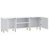 TV Stand White 150 x 31 x 50 cm Particleboard