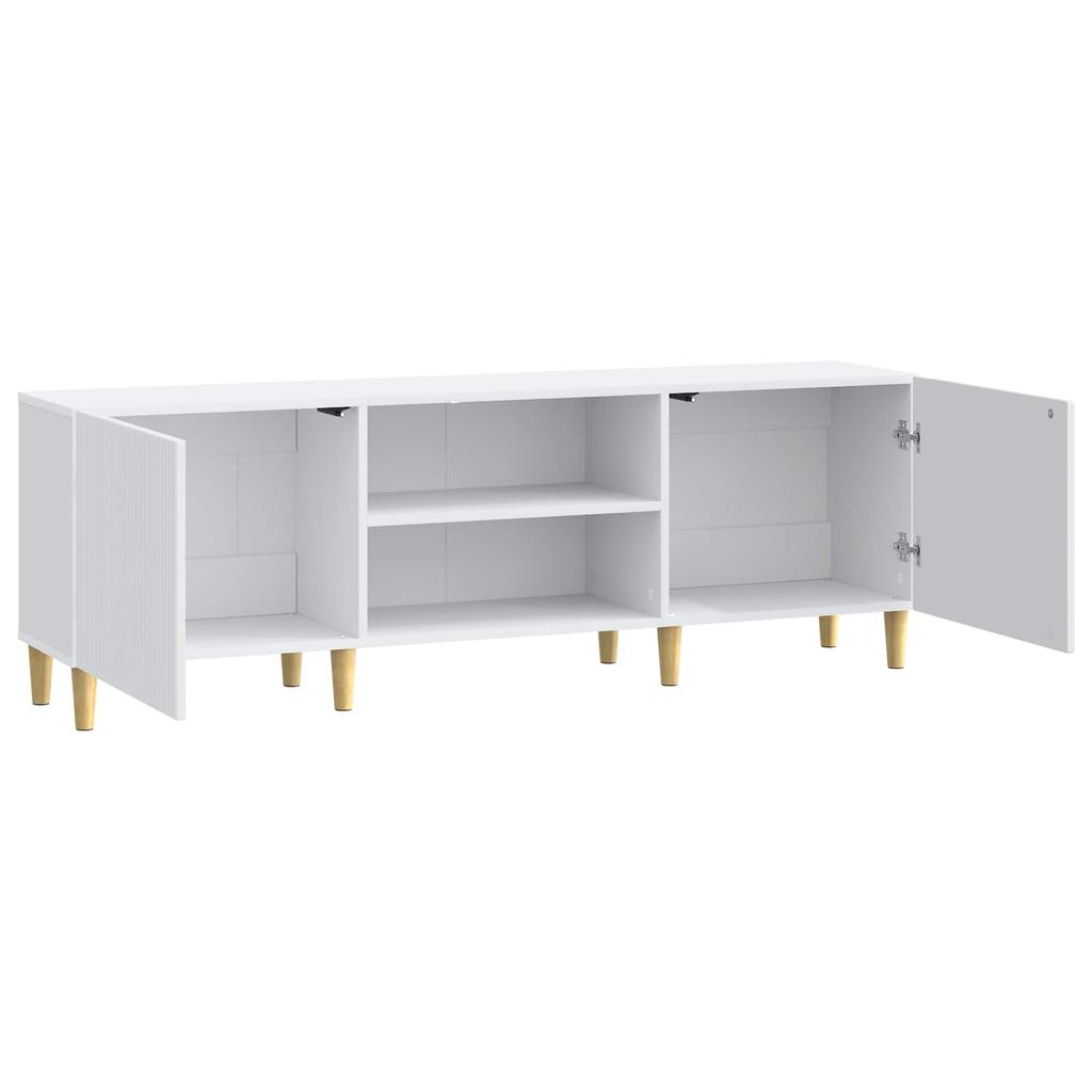 TV Stand White 150 x 31 x 50 cm Particleboard