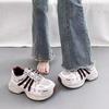Thick-soled super-fire dad shoes women's spring 2025 new models heightened breathable versatile lightweight sports and leisure shoes
