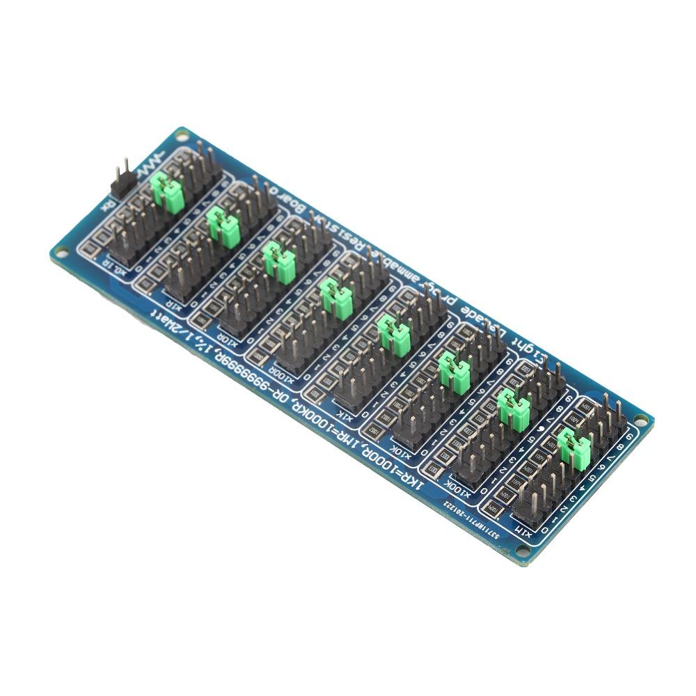 0.1R Accuracy Slide Resistor Board 0.1R - 9999999R Resistance Module  Laboratory Equipment