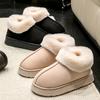 Women's Autumn and Winter Cotton Slippers with Thick and Soft Soles for Outdoor Wear Comfortable and Warm At Home Anti-slip
