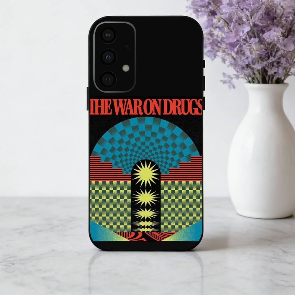 T-The W-War on D-Drugs Band Phone Case For Samsung Galaxy A73,A72,A71,A70,A53,A52,A51,Soft Silicone Black Cover