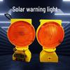 Solar-Powered Traffic Safety Flashing Light