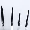 7Pcs/Set Beginner Artist Kit Watercolor Brush Squirrel Hair Bristles Paint Brushes Set  Studio