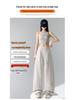 2026 Spring/Summer Women's Starry Sky Wide-Leg Pants with Rhinestones