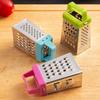 Stainless Steel Mini Peel Cutter Fruit Ginger Garlic Four-Sided Cheese Slicers Handheld Grater Planer Kitchen Gadgets
