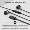 Sennheiser CX 80U Wired with Remote Lightweight Design Earphones, Dynamic, In-Ear, In-Line & Microphone, USB-C,