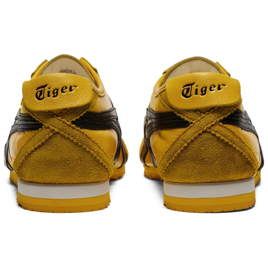 Onitsuka Tiger Mexico 66 Comfortable Soft Non-Slip Wear-Resistant Low-Top Casual Shoes Unisex sneaker Yellow Black 1183C319-750