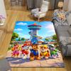 1Pc Christmas Car Adventure Rug Office Carpet Indoor Outdoor Doormat Nonslip Soft And Comfortable Living Room Christmas Halloween Gift D91871