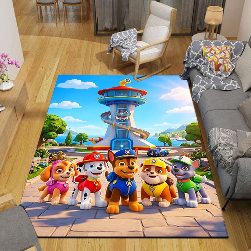 1Pc Christmas Car Adventure Rug Office Carpet Indoor Outdoor Doormat Nonslip Soft And Comfortable Living Room Christmas Halloween Gift D91871