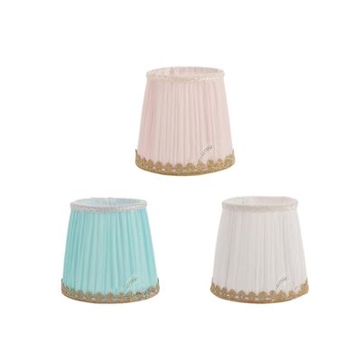 Fabric Lampshade E14 Romantic Lightweight Decor Easily Install Elegant Pendant Lampshade for Bar Bedroom Living Room Hotel Cafe