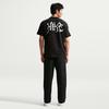 Nike T-Shirts Herren Schwarz Rundhals Moderat