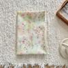 100% Cotton Korean Style Gentle Floral Digital Print Fabric for Women's, Children's, and Adult Clothing & Home Wear