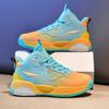 Boys basketball shoes 2025 spring and summer new middle-aged and older children's sports shoes mesh breathable youth running shoes