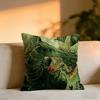 The Creature From The Black Lagoon Cushion Cover Cozy Velvet Throw PillowSoft Warm Cushion For Sofa  Bed
