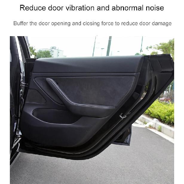 For Tesla Model 3/Y 2017-2025 Door Seal Kit Soundproof Rubber Weather Draft Seal Strip Sunroof Seal Wind Noise Reduction Kit