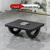 Under-Desk Footrest Stool: Anti Cross-Leg Design