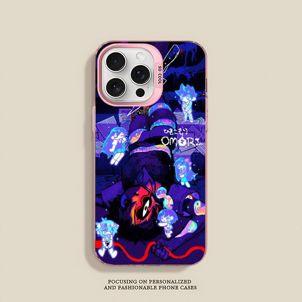 O-Omori Game Phone Case for iPhone 17 16 Plus Pro Max 15 14 13 12 11 Matte Colorful Covers